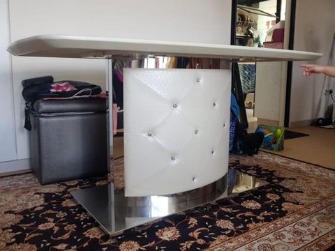 Lexie Dining Table, Furniture & Home Living, Furniture, Tables & Sets ... intended for The Lexie Dining Table Styles That Define Modern Living